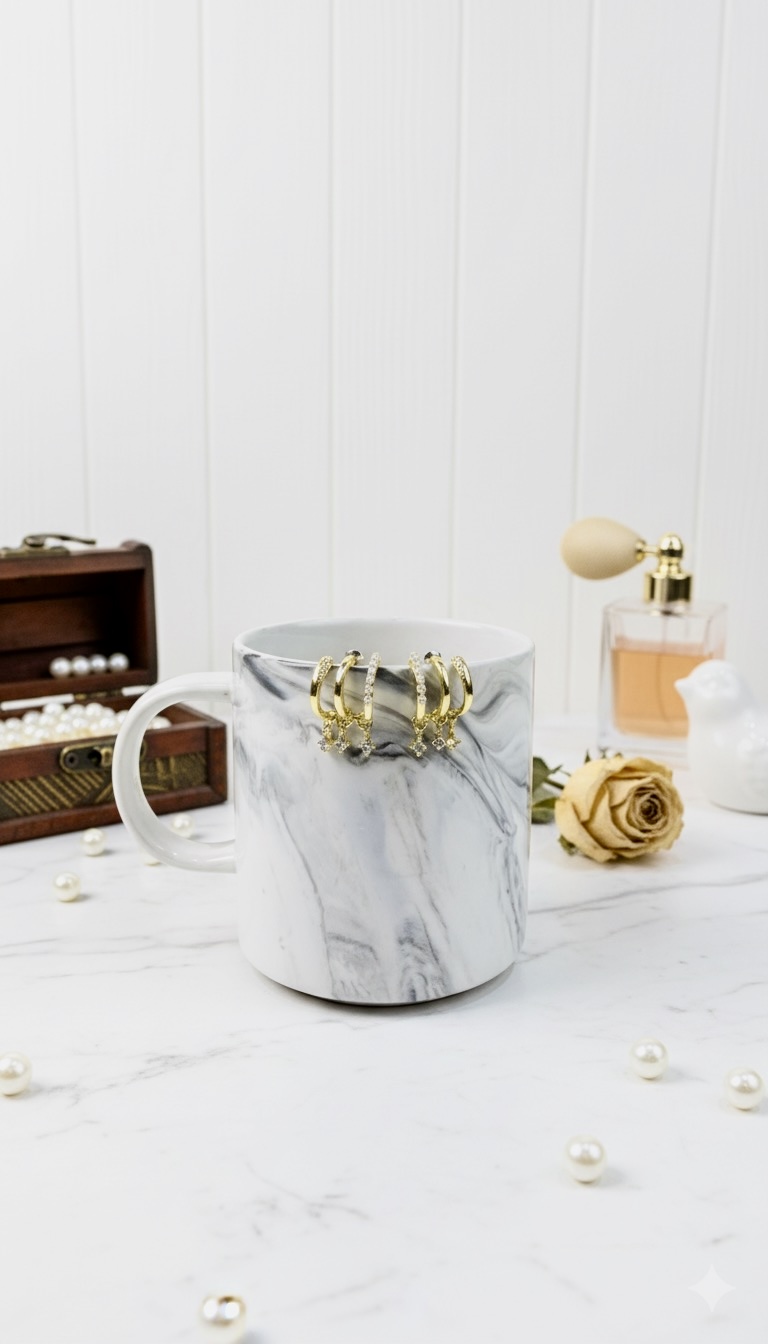 luxe crystal studded gold hoop earrings luxe crystal studded gold hoop earrings