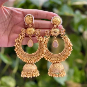 antique aasma kashmiri earrings