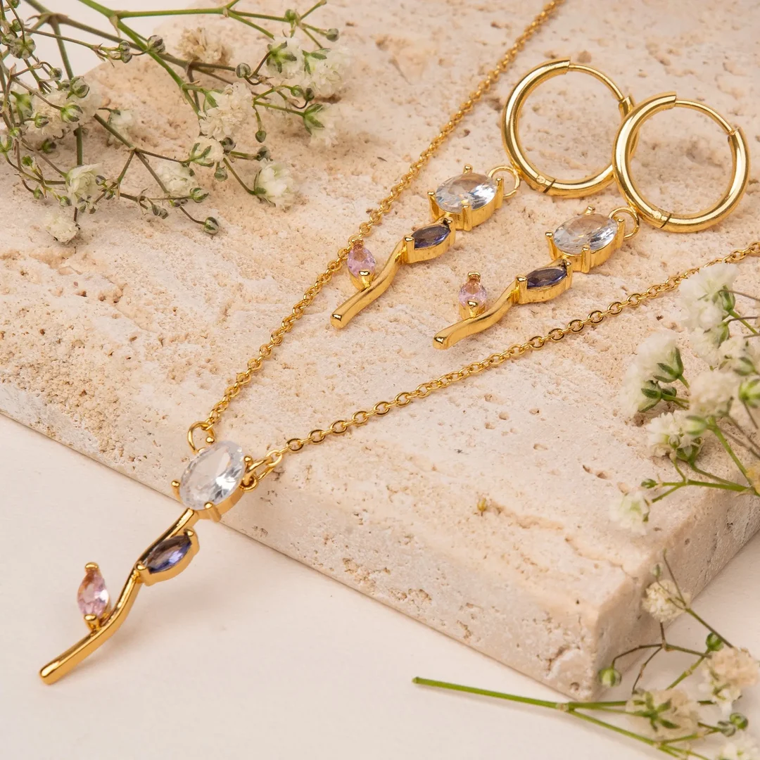 velisse drop earrings necklace set multicolor salty 225651846 velisse drop earrings necklace set multicolor salty 225651846